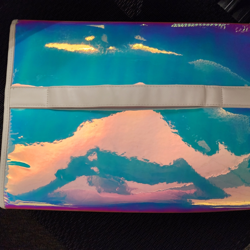 Iridescent Laptop Clutch - Starbucks